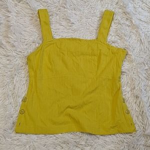 🆕 NWT Anthropologie Callie Side Button Tank